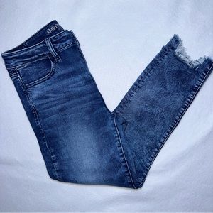 American Eagle Next Level Hi-Rise Jegging Crop Size 12R